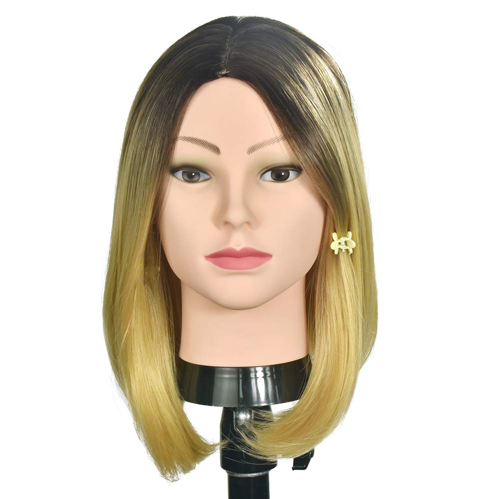 RUISIMEI Mannequin-Kopf, weiblich, ohne Haare, professioneller Übungskopf für Perückenherstellung un
