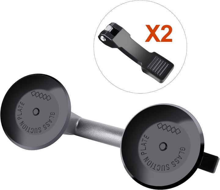 Forever Speed 2x Saugheber Aluminium Saugnapf Fliesen Suction Lifters Glass Suction Vacuum Lifter 12