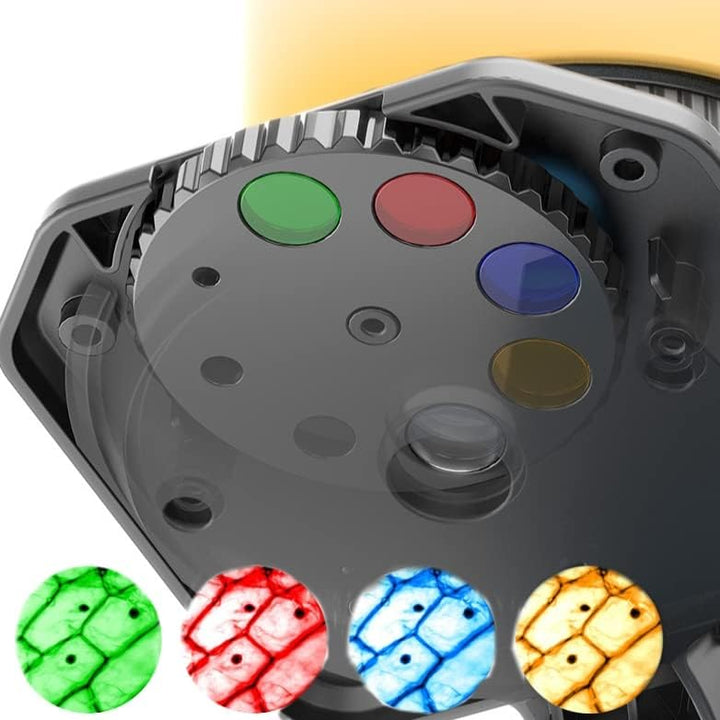 STEM Mikroskop für Kinder Einsteiger Mikroskop mit 40x - 1200x Vergrösserung Kindermikroskop LED-Lic