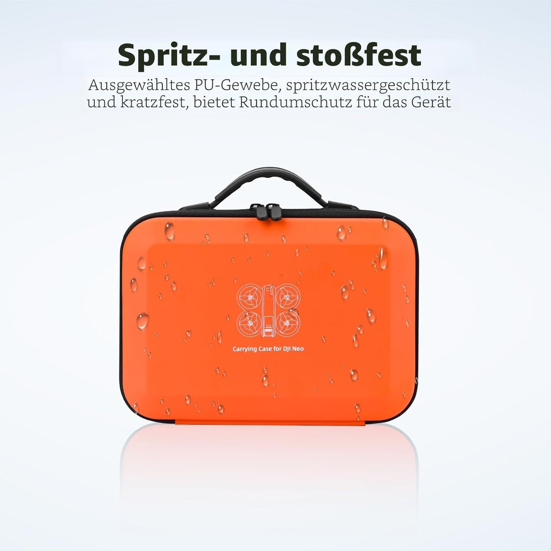 BRDRC Neo Tasche, Wasserdichtes Koffer Tragbare für DJI Neo Fly More Combo Tragetasche Reisetasche f