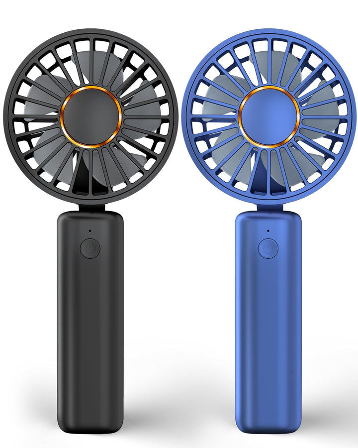 Tragbarer Handventilator,Mini-Schreibtischventilator Faltbar 1800mAh,180° Rotation,3 Geschwindigkeit