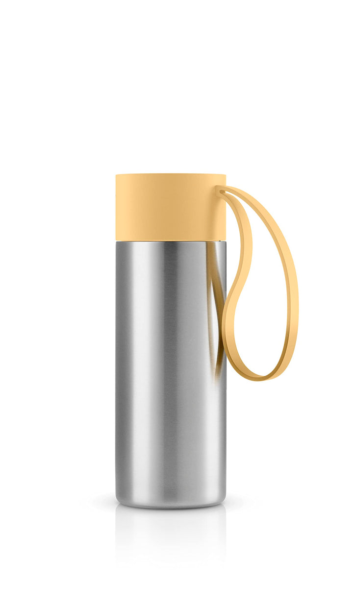 EVA SOLO | To Go Cup 0,35l Golden sand |Doppelwandiger Thermobecher | Golden sand 0,35 l Golden Sand