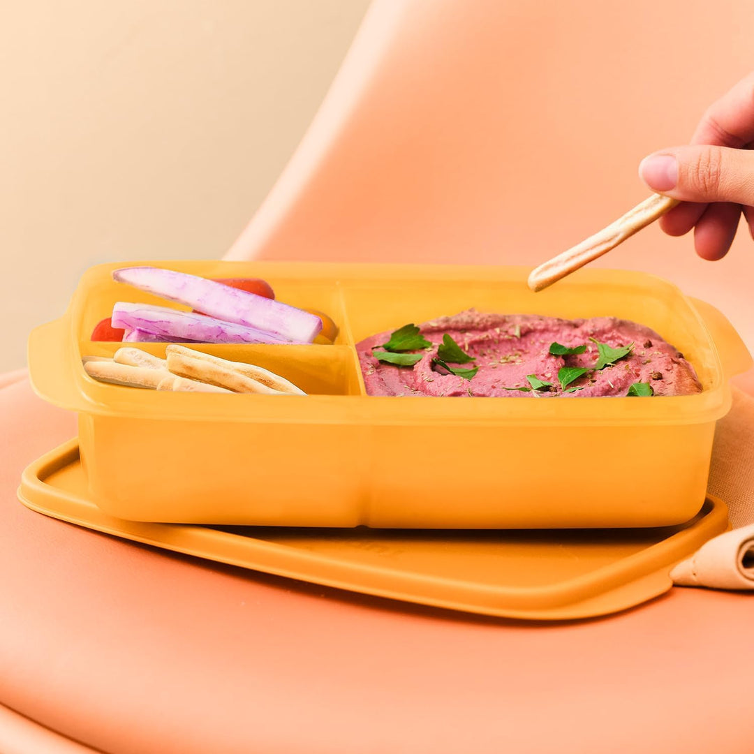 Tupperware Lunch-It Portion & Go Lunchbox für Lebensmittel, spülmaschinenfest, BPA-frei (4 Tassen/1
