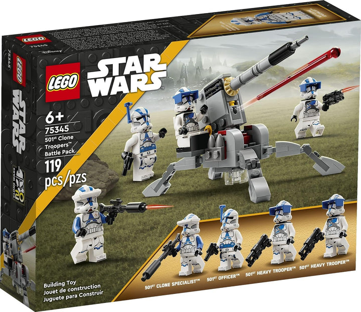 Lego 3er Set: 75359 Ahsokas Clone Trooper der 332. Kompanie Battle Pack, 75345 501st Clone Troopers