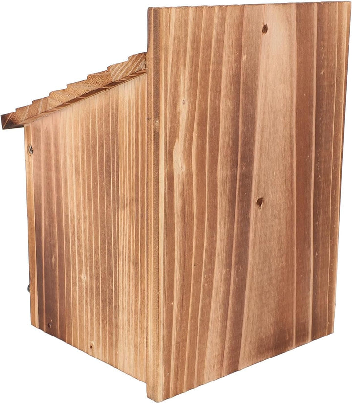 Holz-Vogelhaus, Eulenhaus für den Aussenbereich, Vielseitig Montierbare Vogelhäuschen für den Aussen