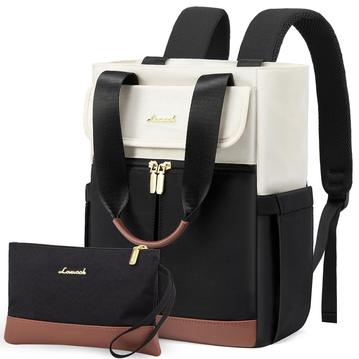 LOVEVOOK Rucksack Damen Gross, Laptop Rucksäcke Schulrucksack Teenager, Schultasche Arbeitstasche Ha