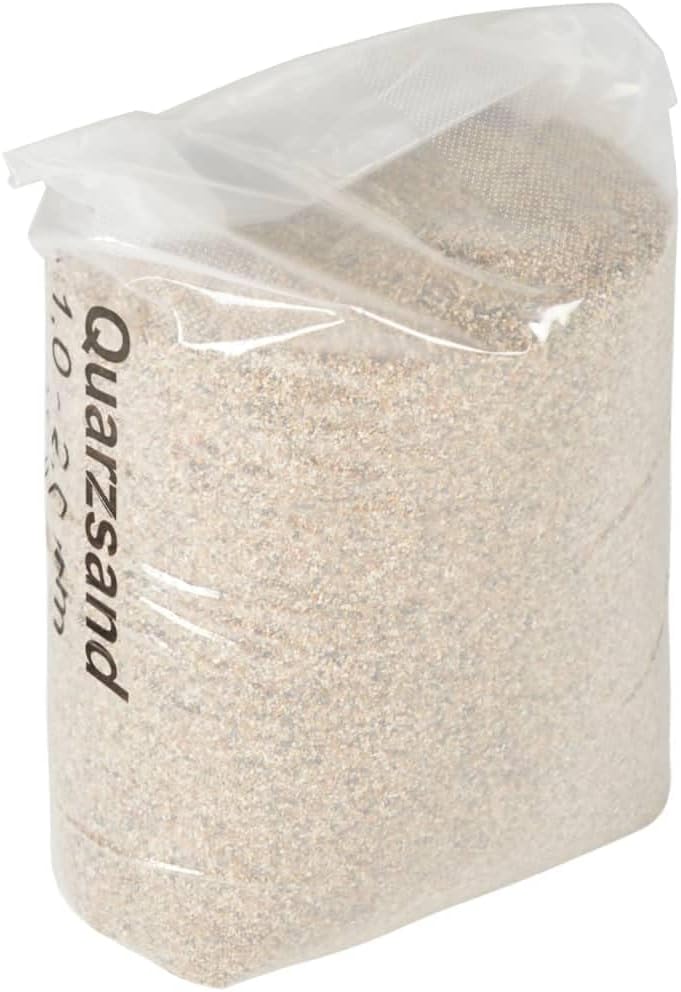 vidaXL Filtersand, Poolfilter Quarzsand für Poolreinigung, Geruchloser Sand für Filteranlagen, Filte