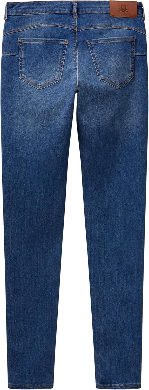 United Colors of Benetton Women's Trousers 29 Hellblauer Denim 902, 29 Hellblauer Denim 902