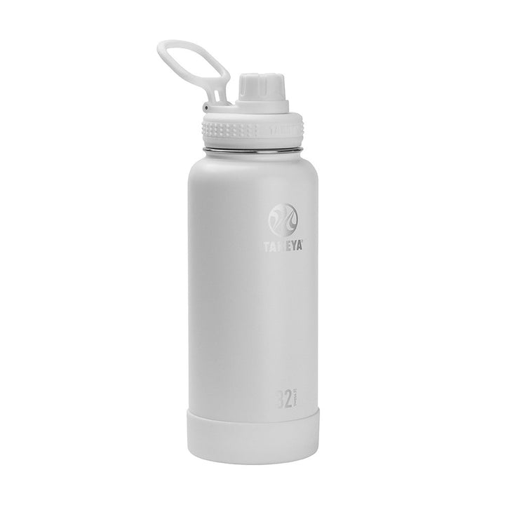 Takeya 51022 Stainless Steel Wasserflasche mit Auslaufdeckel, Edelstahl, Arktisblau 946 ml Arktisbla