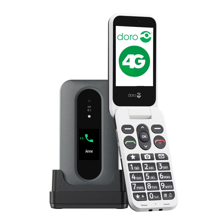 Doro Leva L30 Senioren-Smartphone – Externes Display für Anruferkennung – leistungsstarker HD-Sound