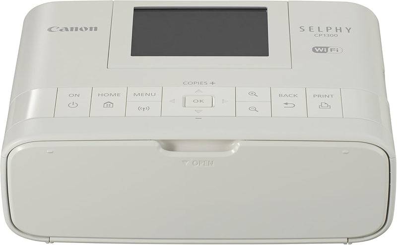 Canon SELPHY CP1300 Compact Photo Printer - White