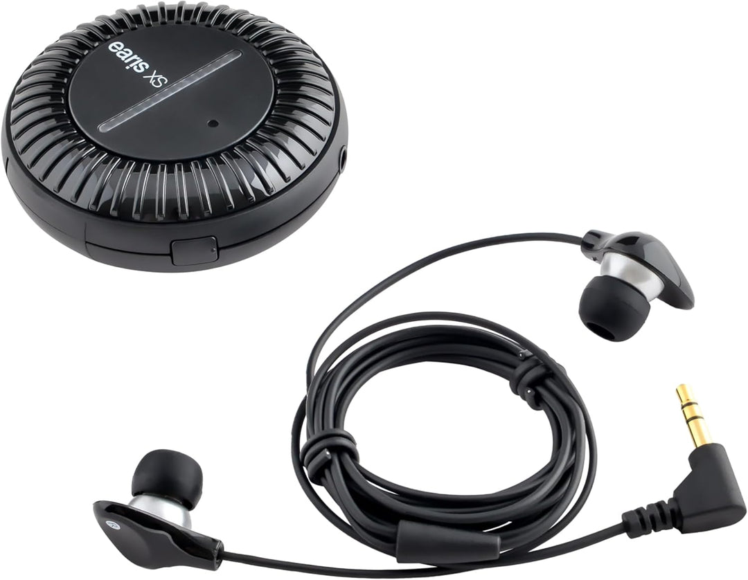 Humantechnik TV-Kopfhörer Earis XS PR Set, Pocket Empfänger mit Ohrhörer
