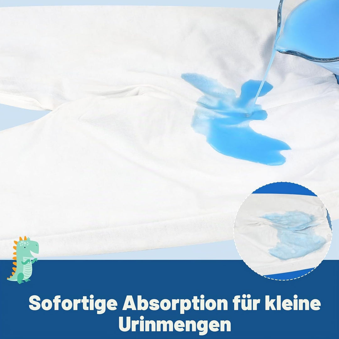 MOEMOE BABY 2 Stück Baby Windelhose aus Baumwolle – Töpfchentraining Hose für Kinder, waschbare Lern