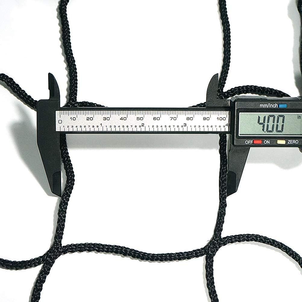 Aoneky Fussball Backstop Netz 3x3M/ 3x6M | quadratisches Netz 10x10cm No Knot | Fussball-Containment