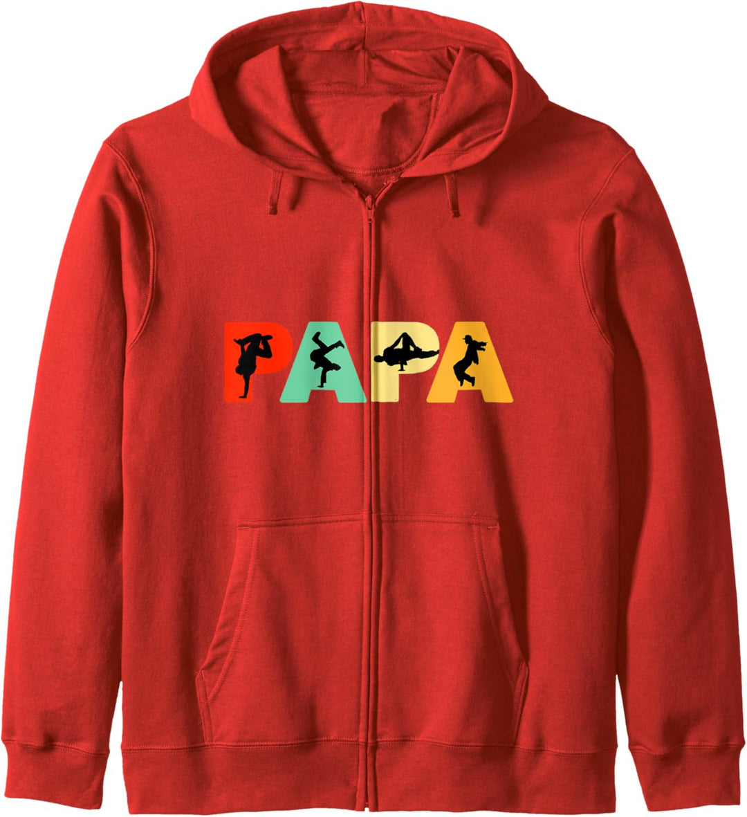 Retro-Hiphop-Tänzer Papa, Lustiger Papa Hiphop-Tanz Kapuzenjacke