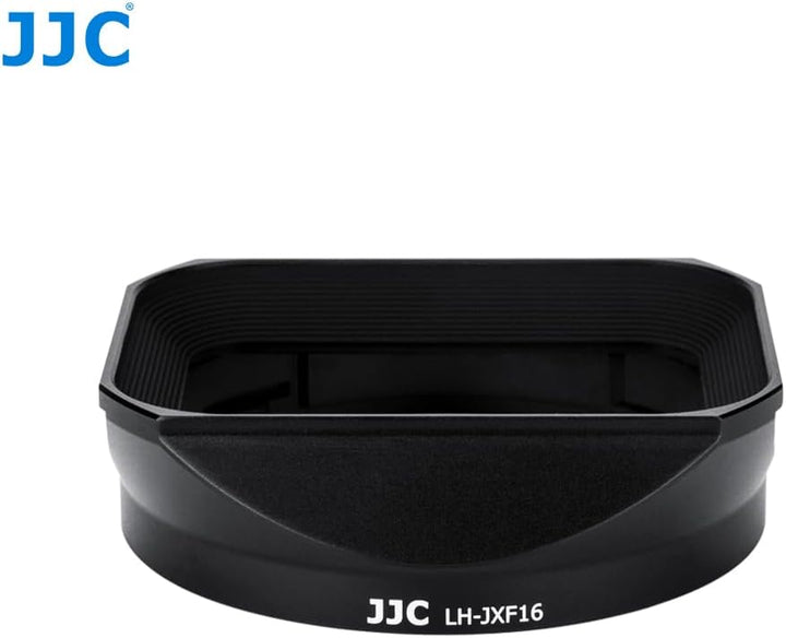 JJC LH-JXF16 Black Gegenlichtblende für Fujifilm Fujinon XF 16 mm f1.4 R WR Objektiv/Kit mit Slide D