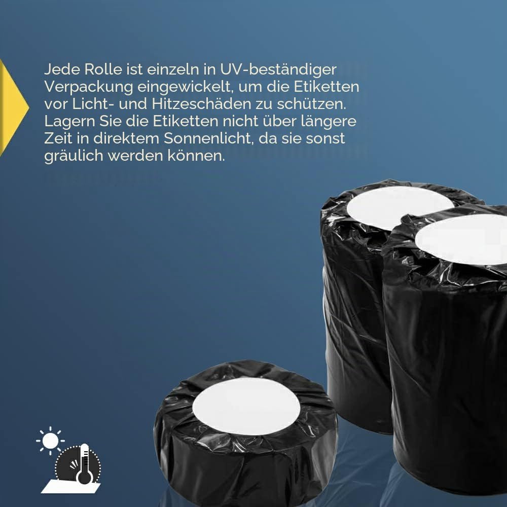 BETCKEY - Kompatible mit Brother DK-11208 Etikettenrollen, 38mm(B) x 90mm(L), grosse Adressetiketten