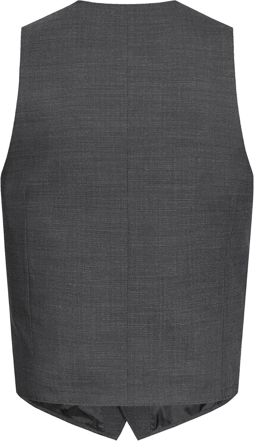 GREIFF Modern WITH 37.5 Herren Weste Regular 44 Schwarz PINPOINT, 44 Schwarz PINPOINT
