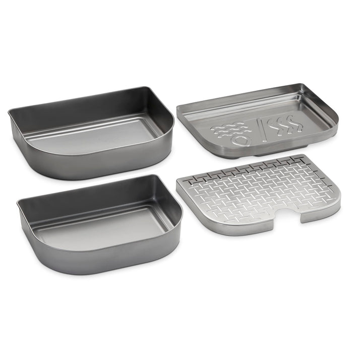 Weber 6613 Lumin Compact Versatility Grill Kit, Silver, Compact