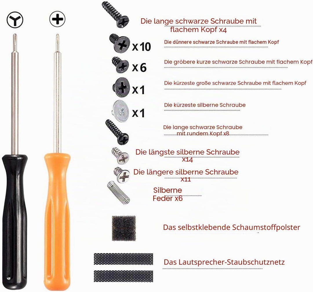 eXtremeRate Hülle Case für Nintendo Switch Joycon/Konsole, Rückgehäuse&amp;Kickstand für Switch Console,