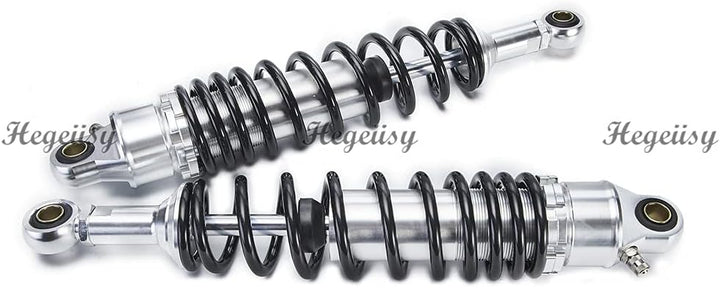 Hegeiisy 340mm 7mm Feder Universal Motorrad Stossdämpfer Hinterradaufhängung ATV Quad Scooter Dirt B
