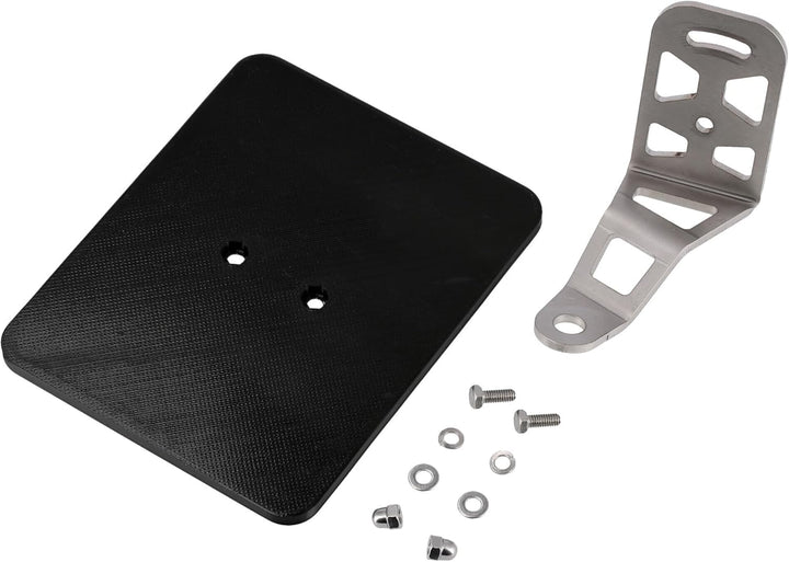 Set: Kennzeichenhalter seitlich, mit Unterlage für Klebekennzeichen