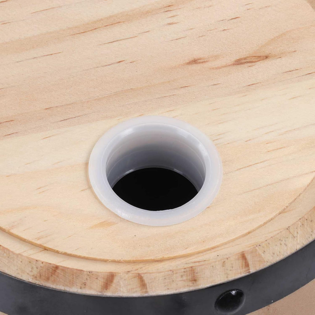 Jeffergarden Wein-Eichenfässer, Eichenfässer mit Klarer Holzmaserung für die Bar (3L), 3L