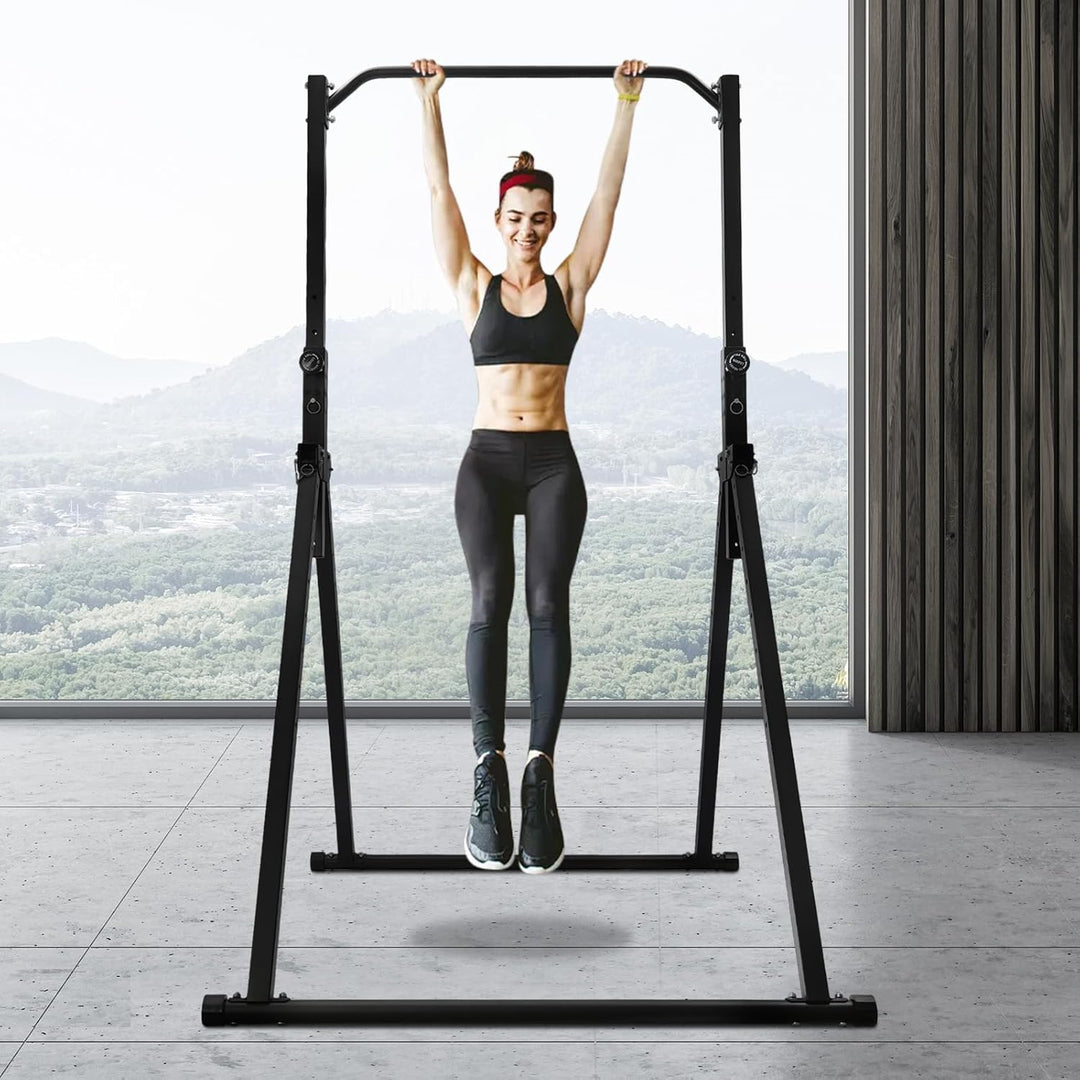 Klimmzugstange Outdoor, Power Rack, Power Tower aus Metall, Klimmzugstange Freistehend, Einstellbare
