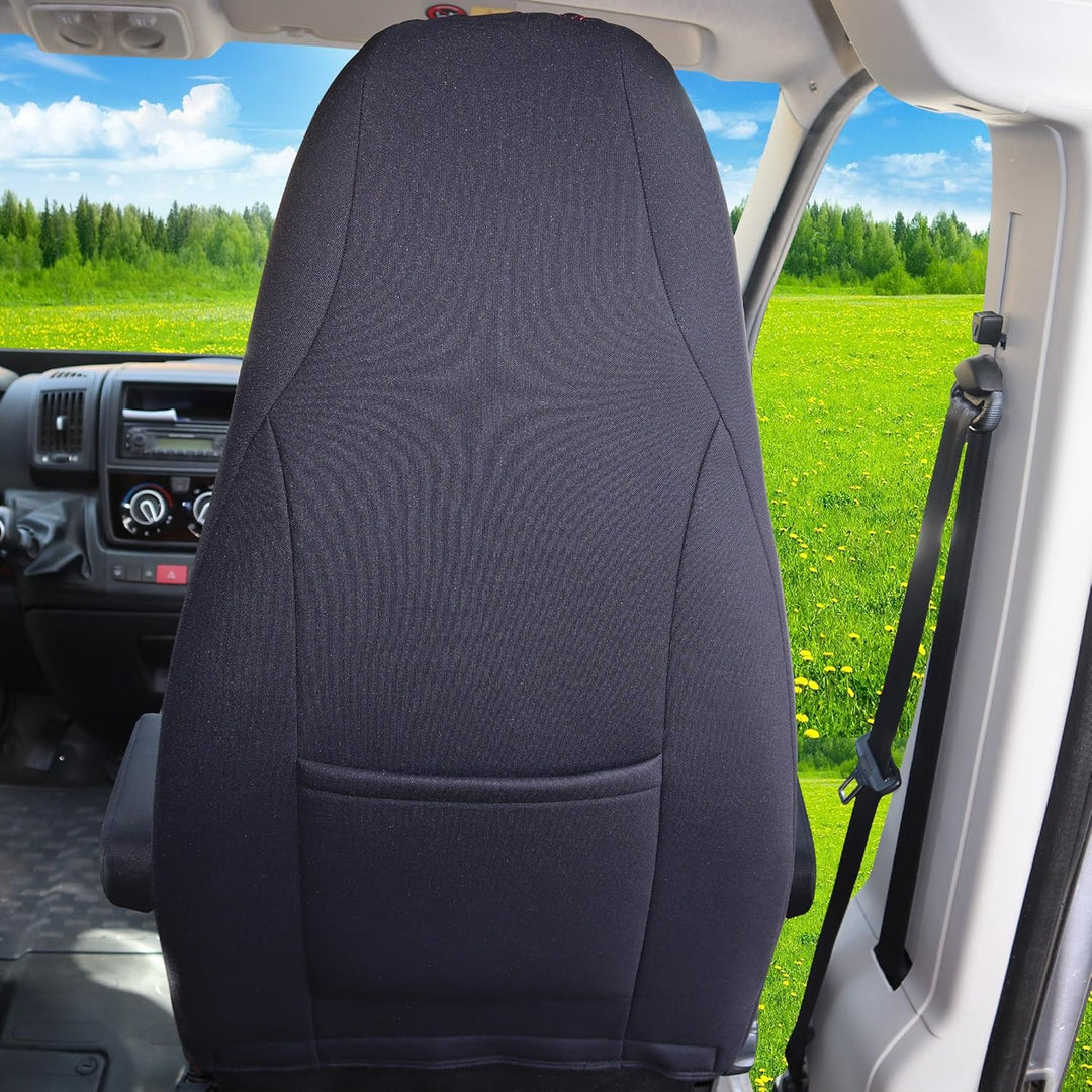 BREMER SITZBEZÜGE Mass Piloten Schonbezüge Sitzbezüge kompatibel mit Wohnmobil Camper Hymer Ducato W