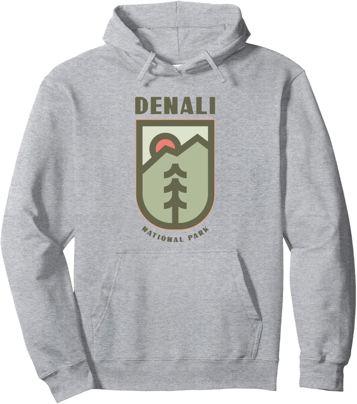 Familienurlaub Geschenk - Denali National Park Pullover Hoodie