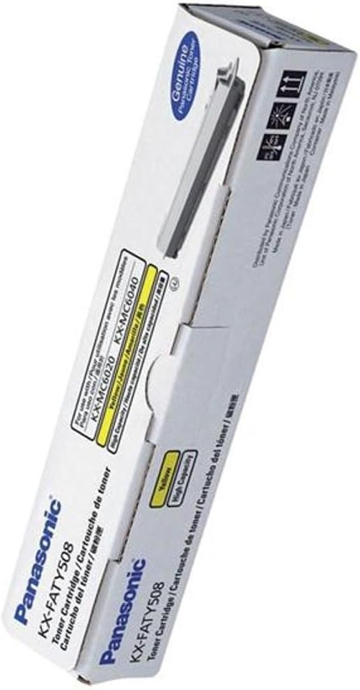 Panasonic KX-FATY508 KX-MC6020 Tonerkartusche 4.000 Seiten, gelb, Gelb