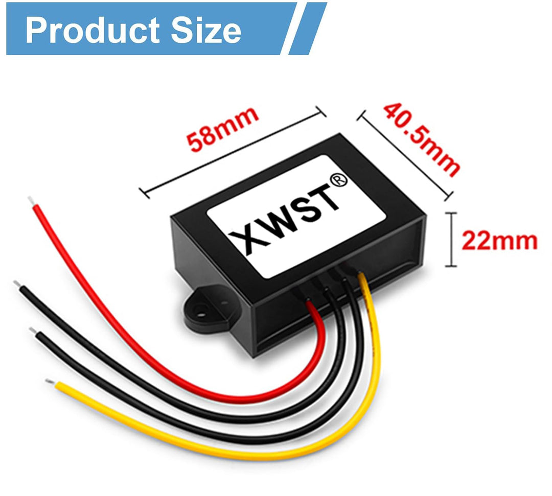 48V 12V Wandler DC Spannungswandler 36V/48V auf 12V 5A 60W Auto Netzteil Wandler Konverter Transform