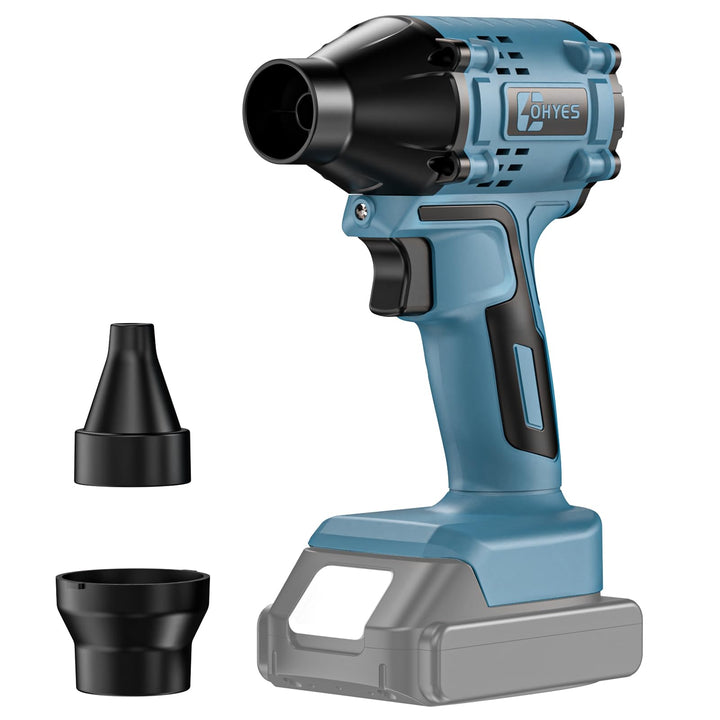 Luftgebläse Bürstenloser Hochgeschwindigkeitsmotor Kompatibel mit Makita 18v Akku Luftdüster Laubblä