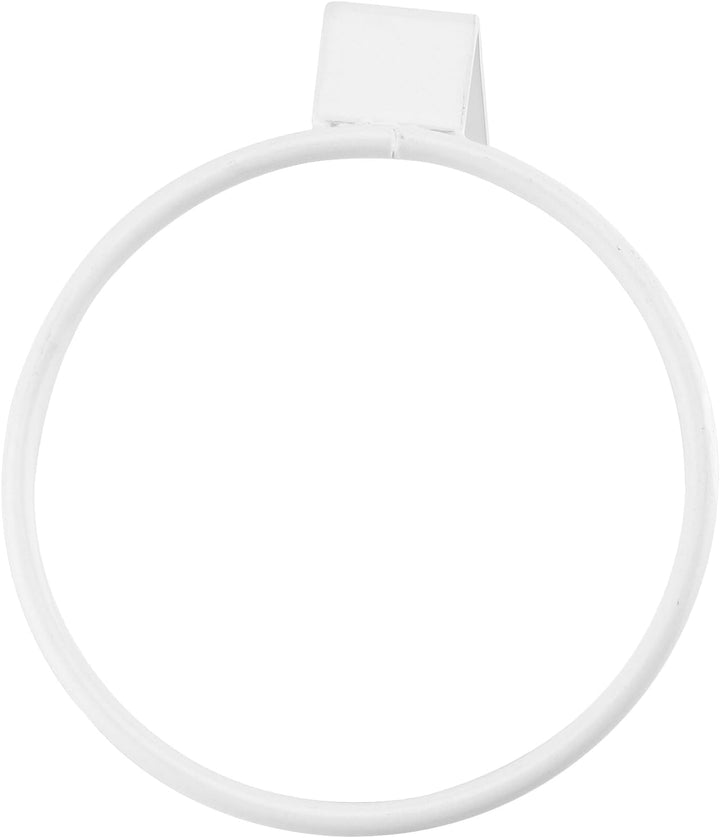MUNGHOK 8 Stück 10cm Wandhalterung Blumentopf Weiss, Wand Blumentopfhalter Ring Wandmontage Pflanzen