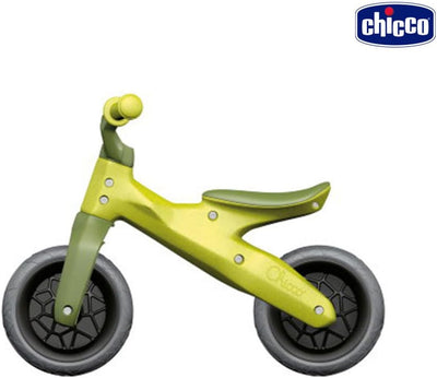 Chicco ECO+ Laufrad Green Hopper für Kinder 18-36 Monate, Kinder Laufrad fürs Gleichgewicht, aus rec