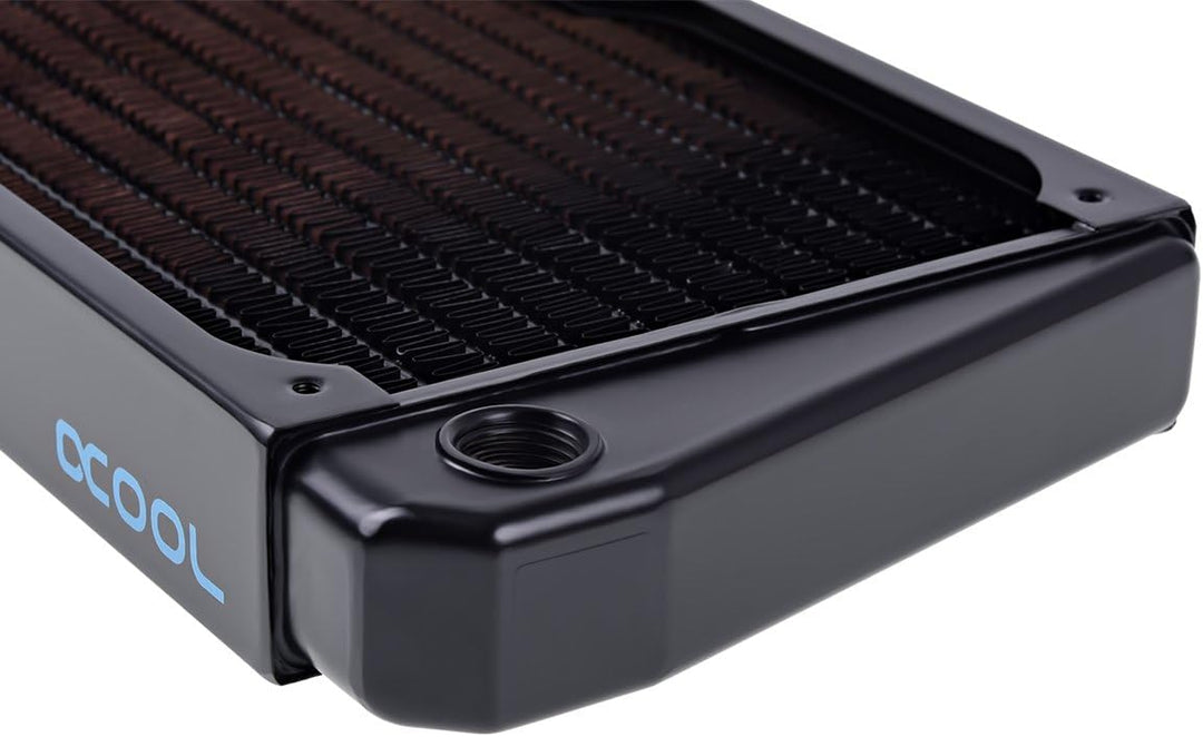 Alphacool Compatible NexXxoS ST30 Full Copper X-Flow Radiator - 480mm, schwarz