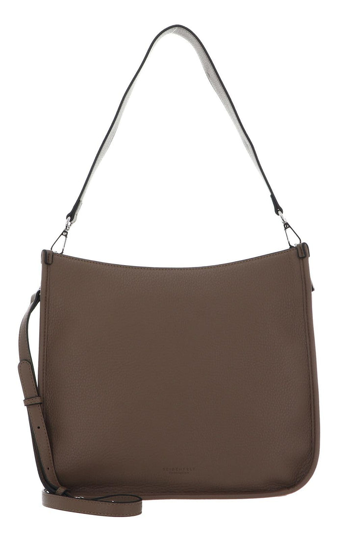 Seidenfelt Dale - Hobo Schultertasche 31 cm Almond Grey, Almond Grey