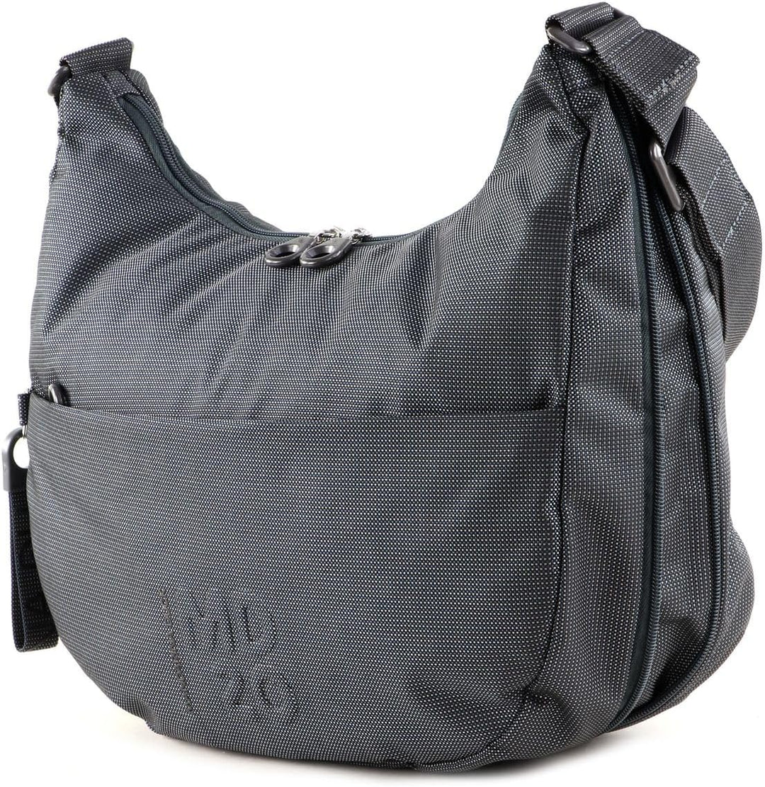 Mandarina Duck Damen Md 20 Schultertasche 37x35x12 (L x H x W) Steel, 37x35x12 (L x H x W) Steel