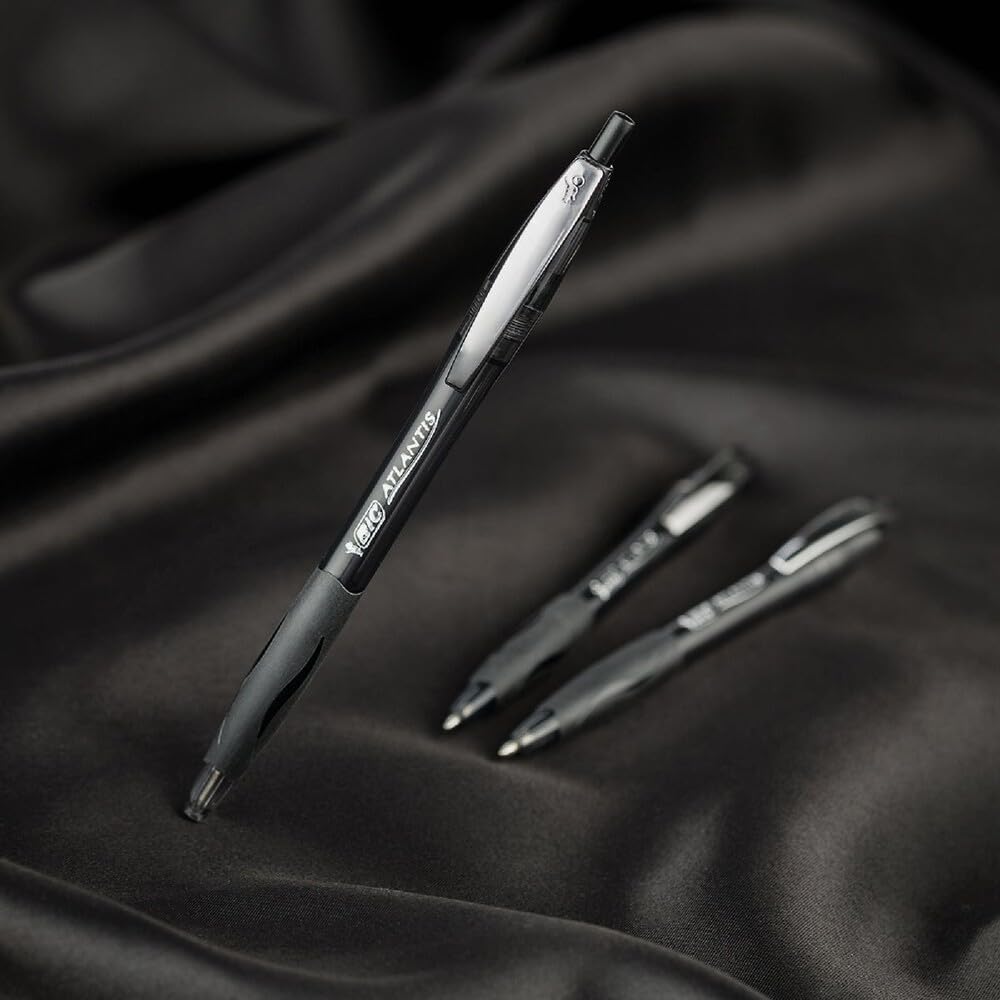 BIC Original Druckkugelschreiber Schwarz 2 stück (1er Pack), Schwarz 2 stück (1er Pack)