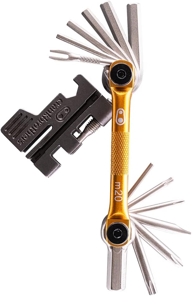 Crankbrothers Multitool M-20 Gold Multicolor, Multicolor