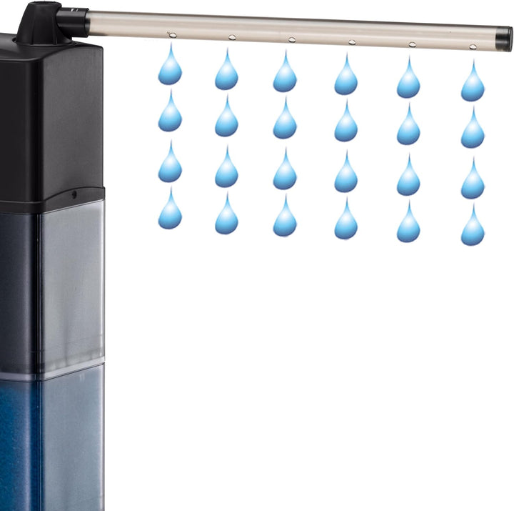 Ferplast Hydor BLUMODULAR 1 Innenfilter für Aquarien, Pumpenleistung 900 L/h