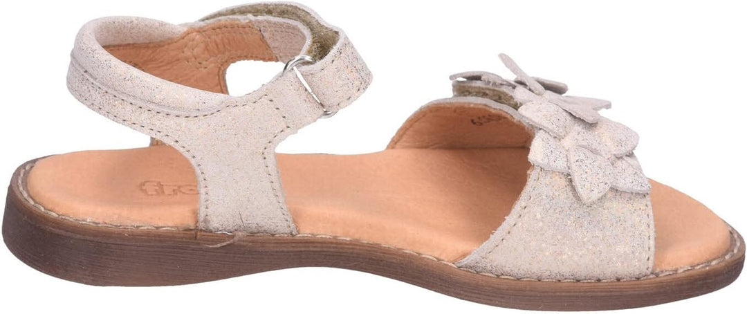 Froddo LORE Flowers G3150228-16 Mädchen Sandalette 29 EU Gold Shine, 29 EU Gold Shine