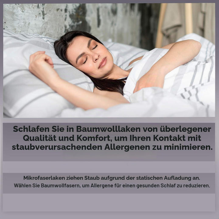 Pizuna Luxuriöser Soft-Satin 2er Pack Kissenbezug 40x80 cm Dunkelgrau, 800 Fadenzahl Baumwolle Quadr