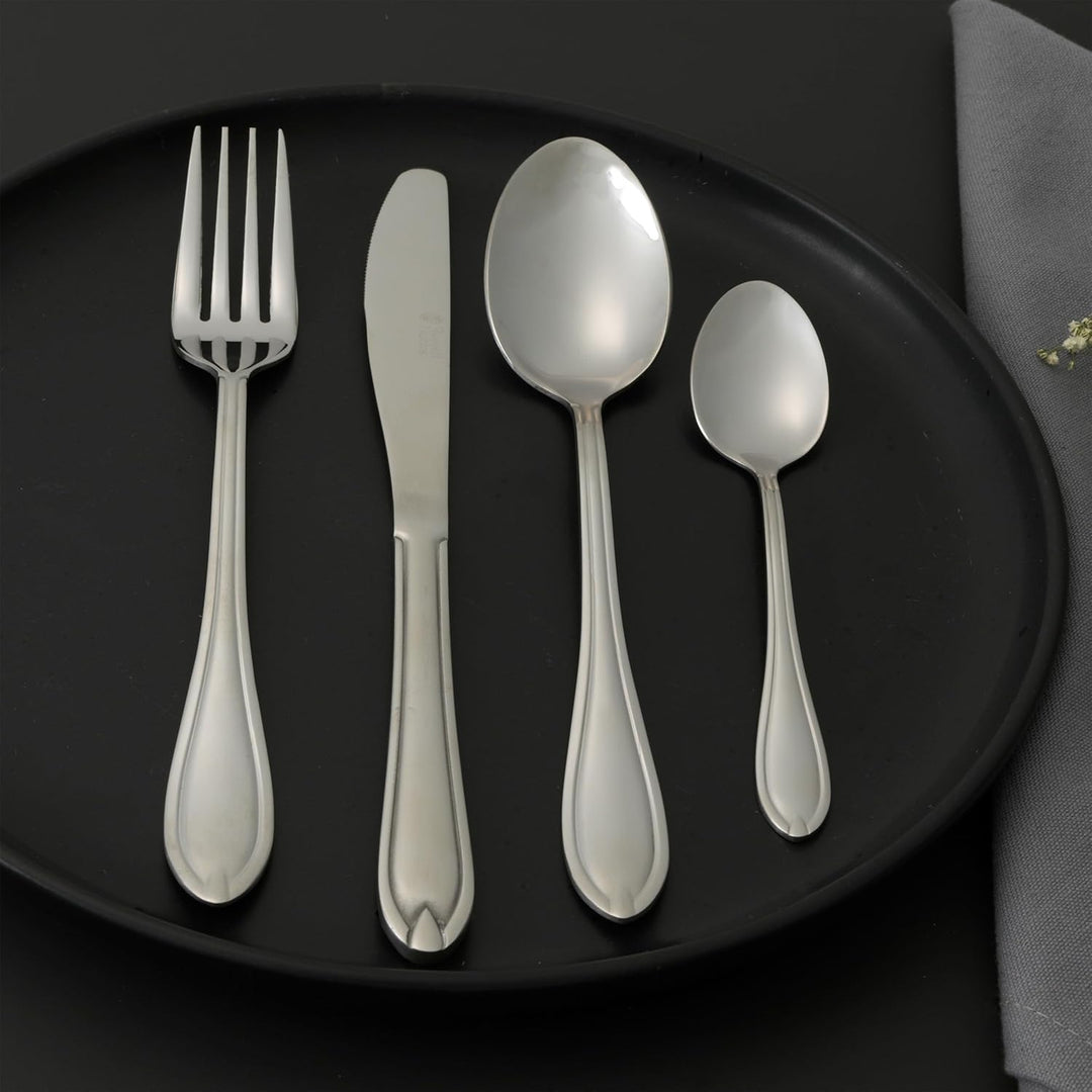 Russell Hobbs RH02224EU7 Marseille Besteckset 6 Personen, 24 teilig Besteck inkl Messer, Gabel, Dess
