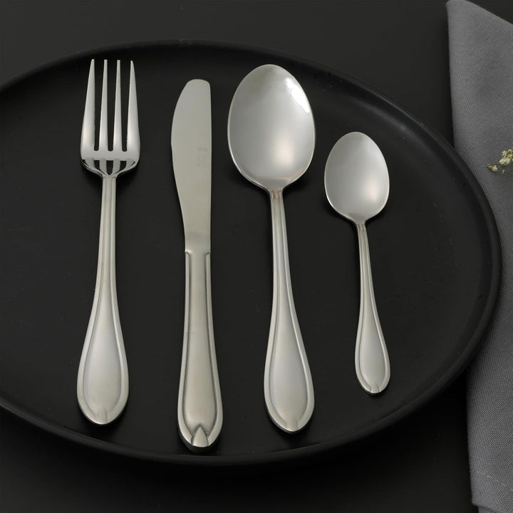 Russell Hobbs RH02224EU7 Marseille Besteckset 6 Personen, 24 teilig Besteck inkl Messer, Gabel, Dess