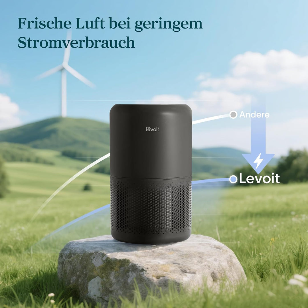 LEVOIT Luftreiniger mit HEPA Luftfilter, CADR 258m³/h für 54㎡ Raucherzimmer, gegen 99,97 Prozent Sch