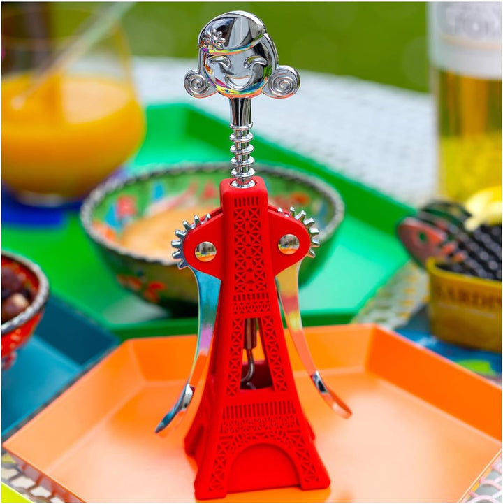 Pylones Korkenzieher Eiffelturm, Rot