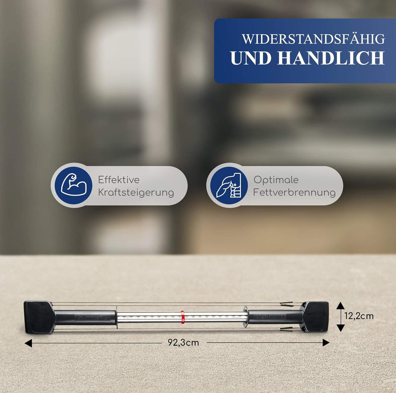 Heimsport PREMIUM Bullworker X5 - Druck- und Zugübungen - Fitnesszubehör - Ganzkörpertraining - Bize