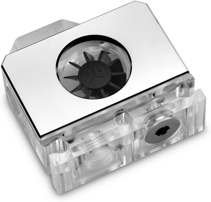 EKWB EK-Quantum Scalar GPU-Mounted Flow Indicator D-RGB Bottom-to-Top - Nickel