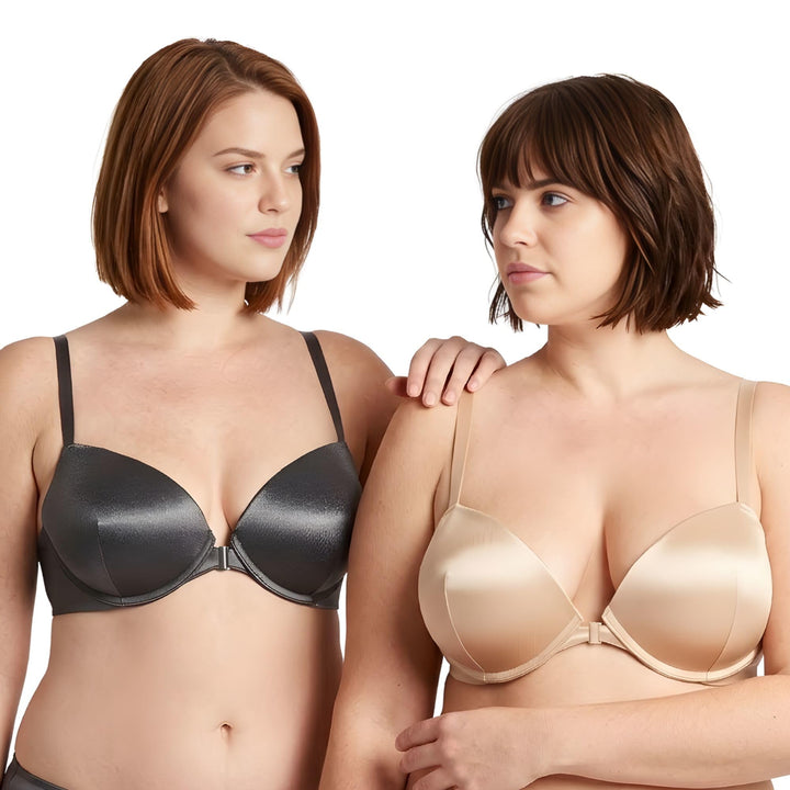 Curve Muse Damen Hochdrücken Fügen Sie 1 und eine halbe Tasse hinzu Bügel Halfter vorne schliessen B